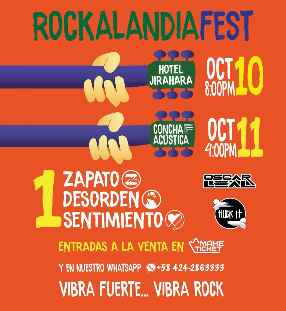 Todo listo para «Rockalandia Fest 2025»: el reencuentro histórico del rock venezolano