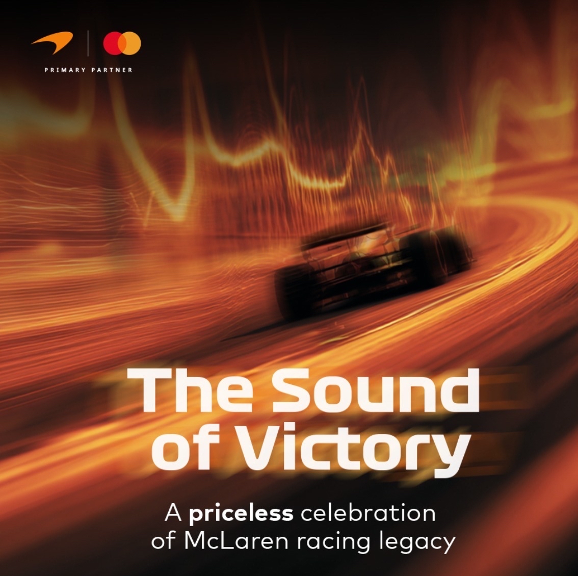 El Sonido de la Victoria: Mastercard transforma los triunfos históricos de McLaren F1 Team en un homenaje musical