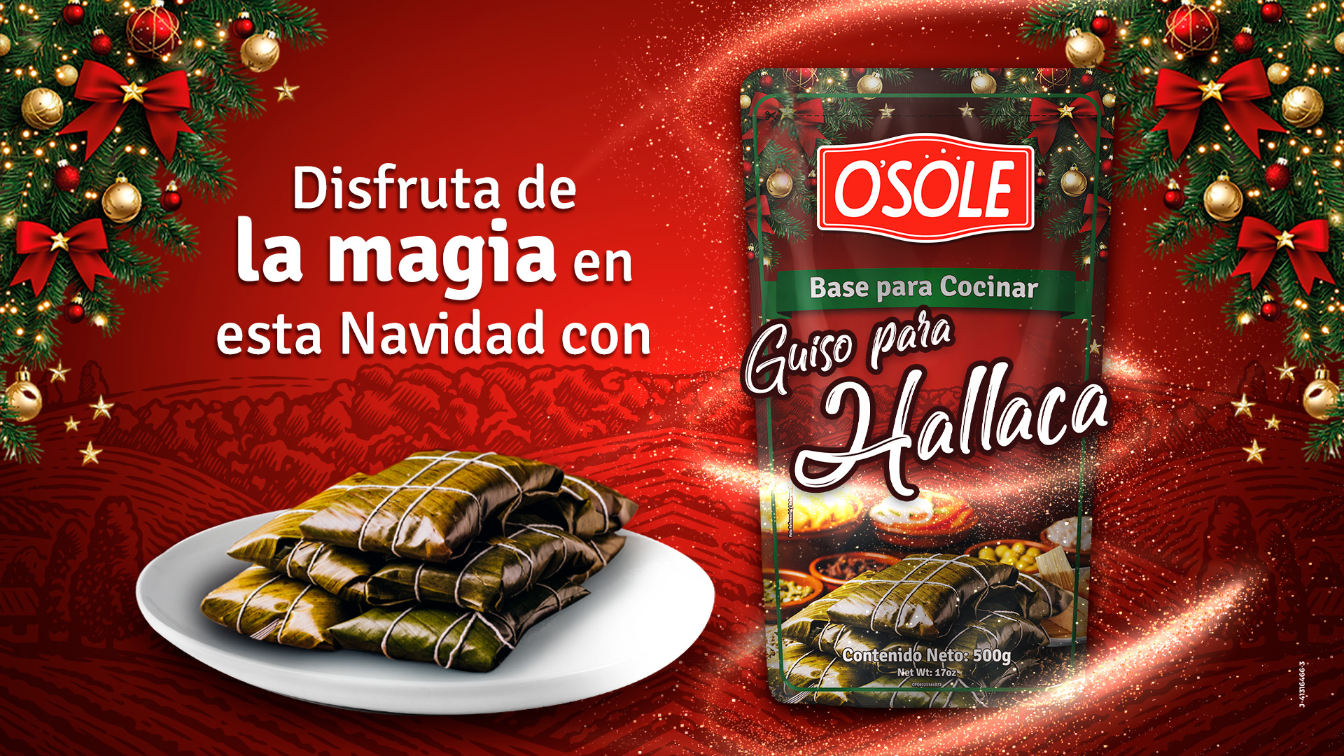 OSOLE transforma la cocina navideña con su innovador Guiso para Hallacas
