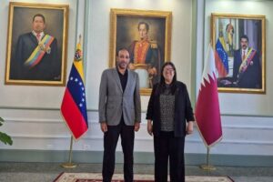 Venezuela da la bienvenida al nuevo embajador del Estado de Qatar