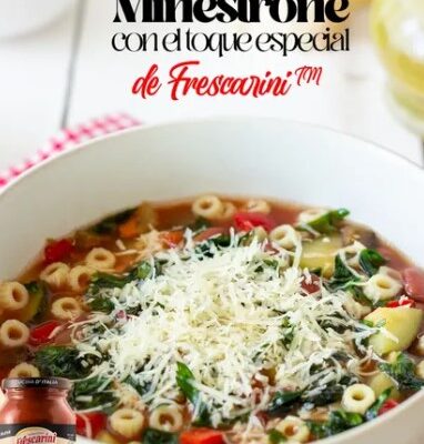 Minestrone: Calidez, sabor italiano y nutrición rápida