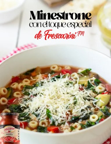 Minestrone: Calidez, sabor italiano y nutrición rápida