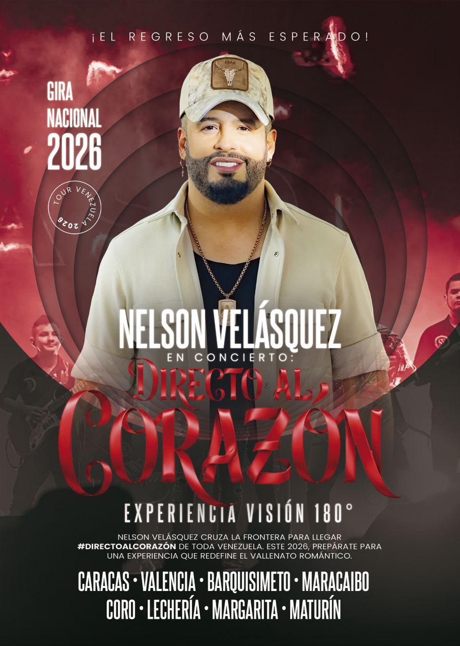 Nelson Velásquez llega “Directo al corazón” de Venezuela