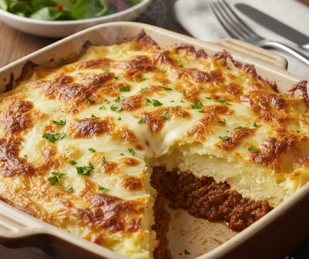 Pastel de Papa a la Bolognesa
