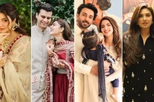 Celebridades pakistaníes inundan las redes sociales con saludos por Eid ul Fitr.