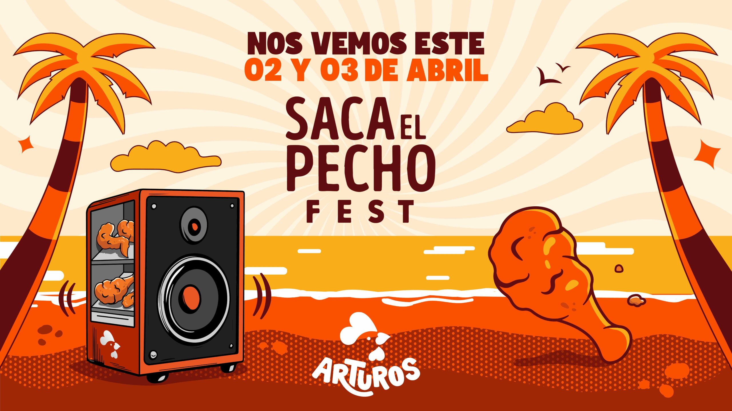 Arturos desembarca en el «Saca el Pecho Fest» de Playa El Agua