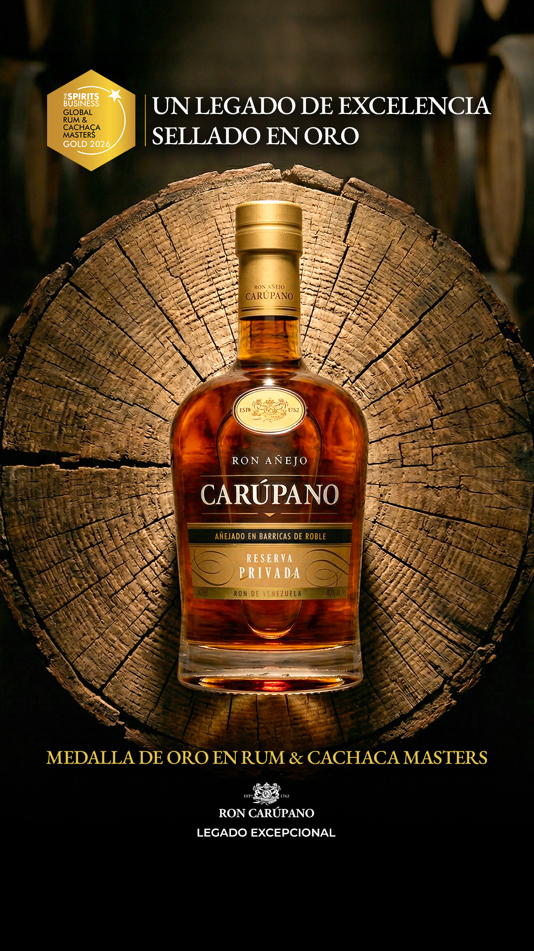 Un Legado de Excelencia sellado en Oro Ron Carúpano
