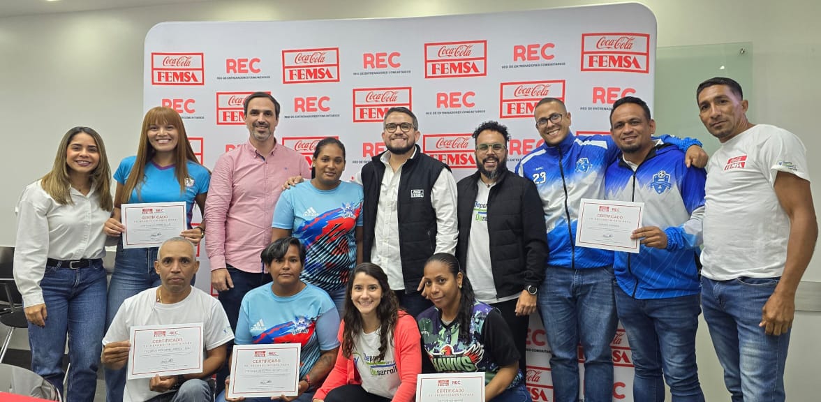 Coca-Cola FEMSA Venezuela premia proyectos de desarrollo comunitario en escuelas deportivas