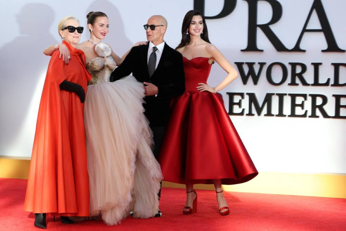 Las estrellas de ‘El diablo viste de Prada 2’ se reúnen para un glamuroso estreno