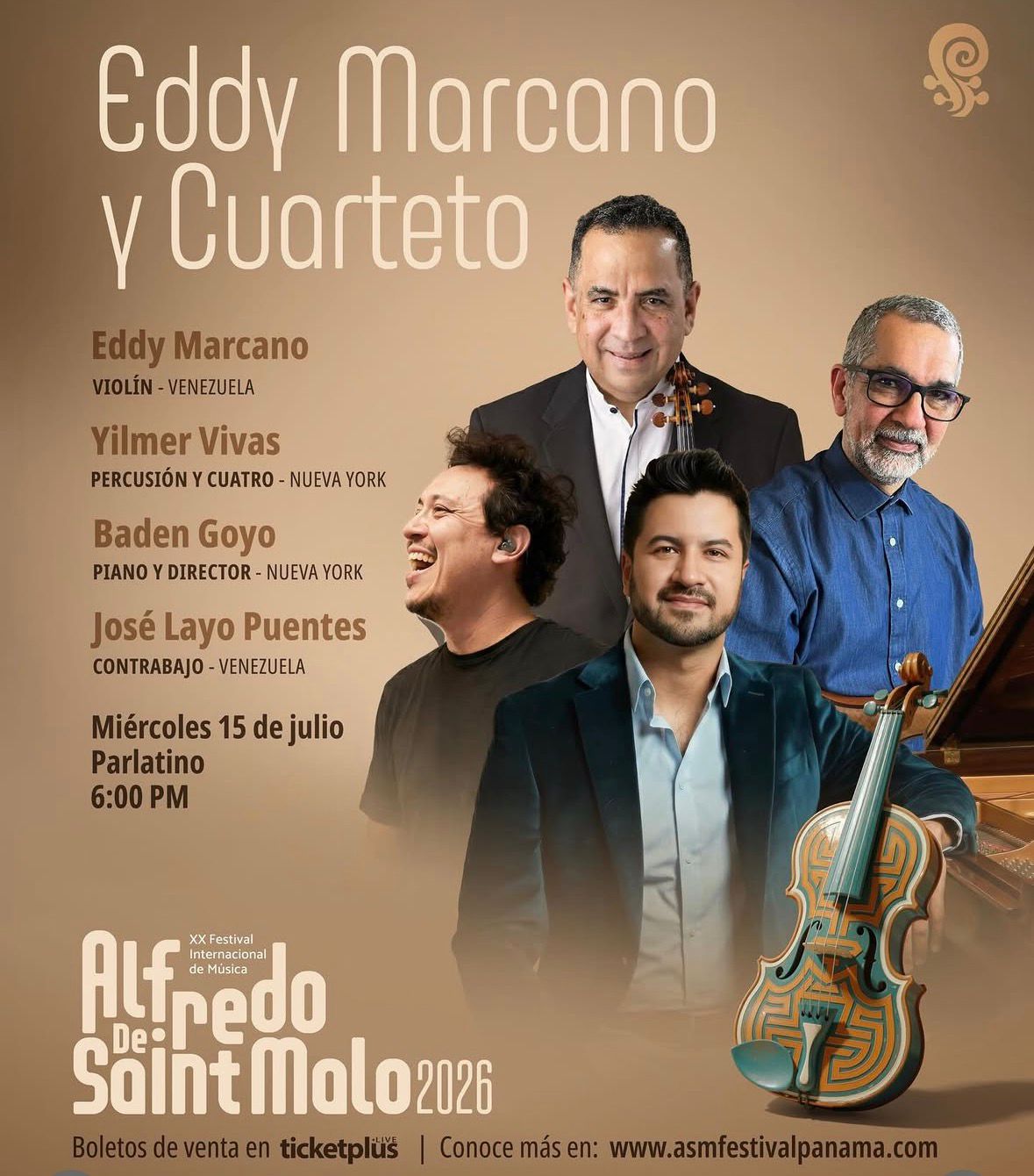 El Orgullo de Nueva Esparta: Eddy Marcano vuelve a Venezuela y realiza gira por Brasil, Panamá, EEUU, Italia y Japón