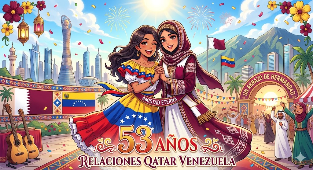 53 Años de Diplomacia y Hermandad: Qatar y Venezuela