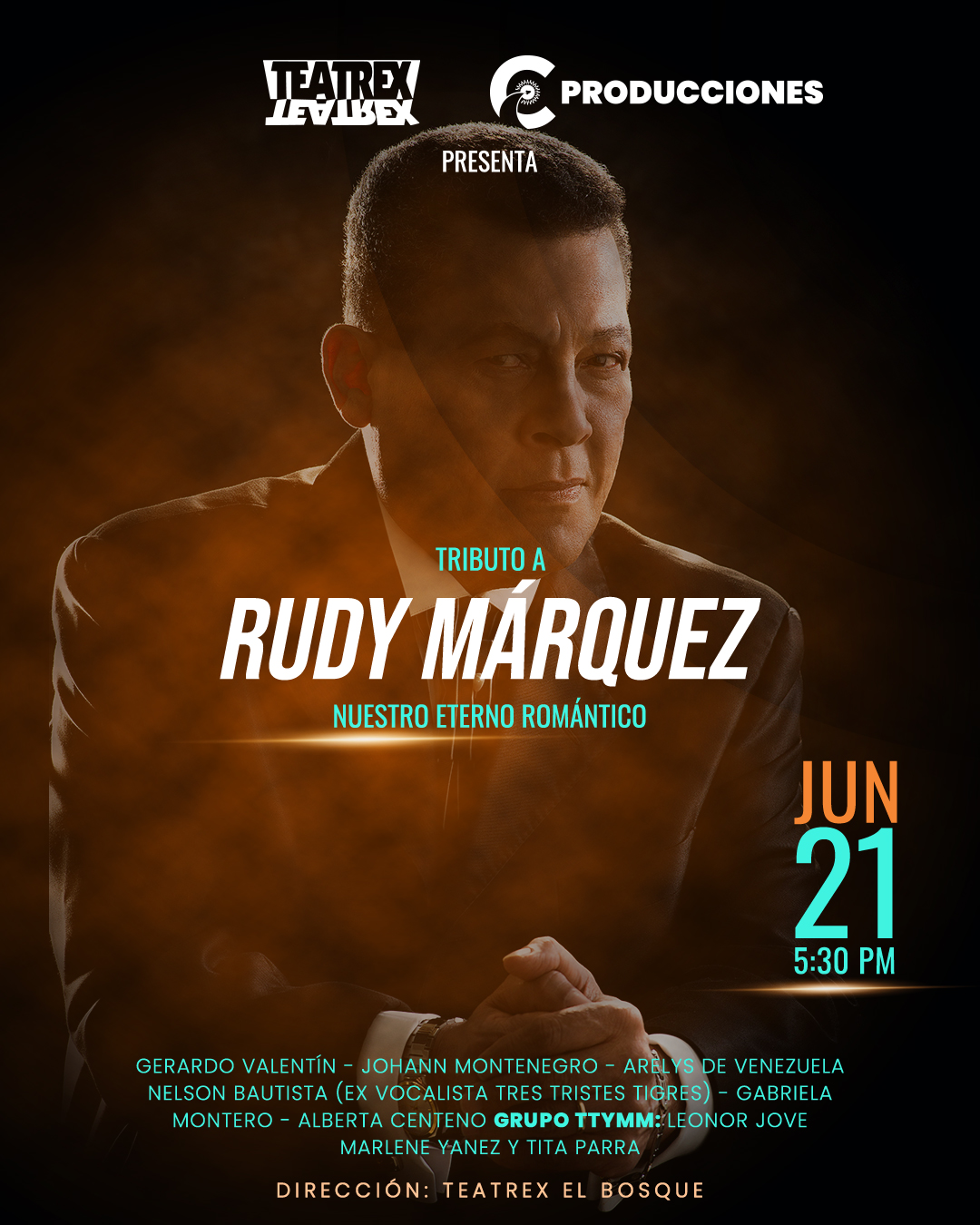 Caracas se viste de gala para rendir un emotivo tributo a Rudy Márquez