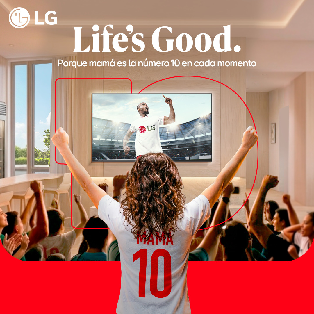 LG ANOTA UN GOLAZO POR EL DÍA DE LAS MADRES CON PRECIOS ESPECIALES DE MUNDIAL