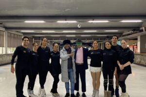 “El Rey del Pop sobre hielo” llega a lo más alto del Warairarepano