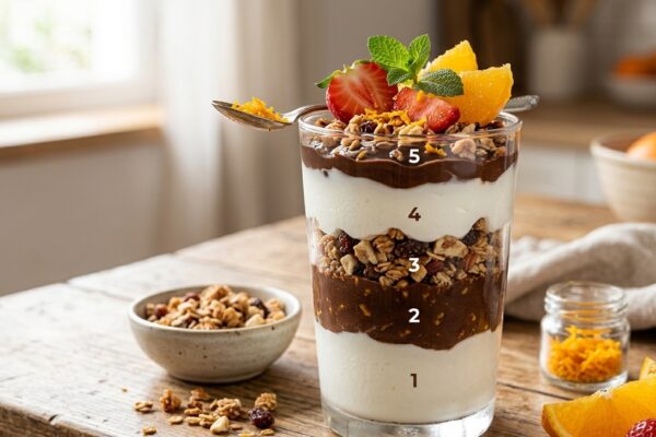 El Parfait de Chocolate: una experiencia de capas que fascina al paladar