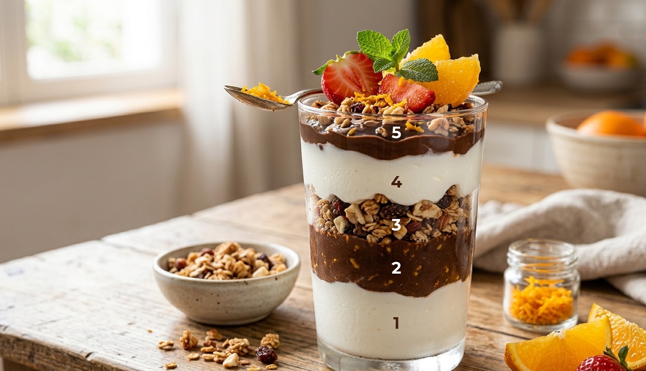 El Parfait de Chocolate: una experiencia de capas que fascina al paladar