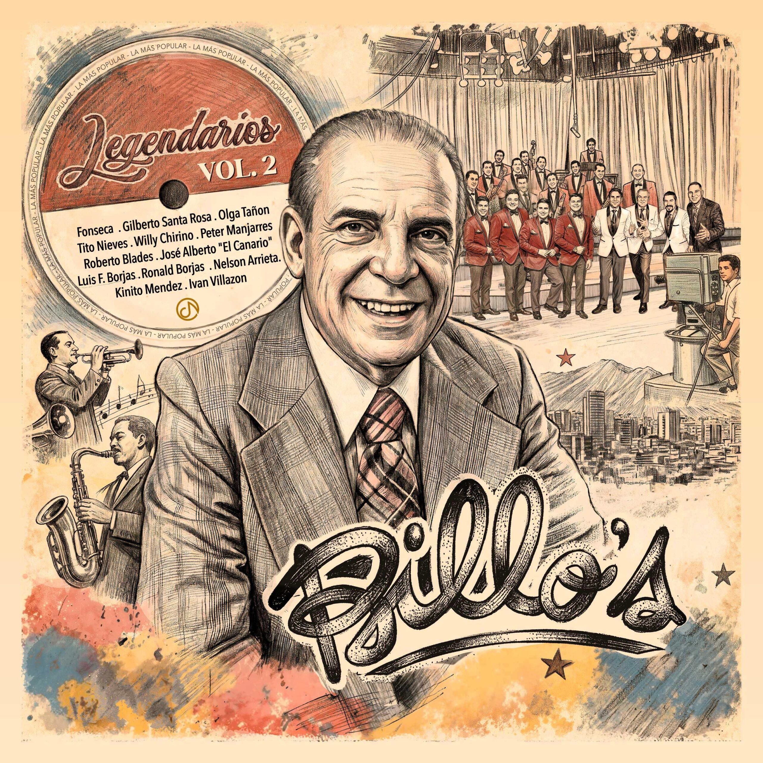 «Billos Legendario 2» cada vez más cerca de un Grammy Latino*
