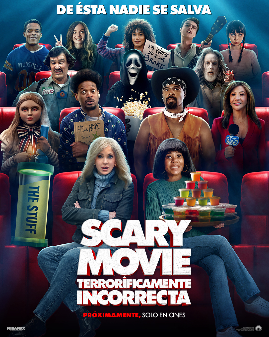 Paramount Pictures estrena Scary Movie: Terroríficamente incorrecta este jueves 4 de junio