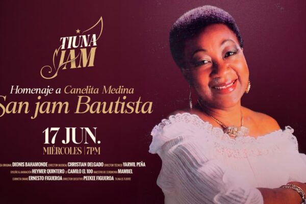 Este miércoles 17 de junio a las 7:00 pm, el Parque Cultural Tiuna El Fuerte continúa celebrando su exitoso ciclo Tiuna Jam, en esta oportunidad bajo el título: San Jam Bautista en homenaje a Canelita Medina, con el cual rinden tributo a una de las máximas exponentes de la salsa y de la música latinocaribeña que ha dado Venezuela. El evento, bajo la dirección general de Dionis Bahamonde y la dirección musical del maestro Christian Delgado, contará con la participación especial de Trina Medina, hija de Canelita, así como con la presencia del destacado percusionista, arreglista, cronista e historiador Franklin Rojas Suárez. Ambos harán un interesante recorrido por la historia de esta gran artista. La entrada es libre y para toda la familia.  En San Jam Bautista en homenaje a Canelita Medina, actuará un grupo de destacados músicos, encabezados por el propio Christian Delgado, y como ya es tradición en los Tiuna Jam, todo el público podrá animarse a participar y ser parte de la fiesta. Quienes asistan podrán disfrutar de clásicos de la música latinocaribeña, así como las canciones más emblemáticas de Canelita, pero sobre todo, libres improvisaciones en el escenario en las que cualquiera que se sume puede ser protagonista. El nombre del evento está enmarcado en la celebración de la Fiesta de San Juan Bautista en Venezuela.  “Desde hace muchos años nosotros queríamos crear un espacio para jamear, que fuera para todo el mundo y no solo para los músicos, también para quienes hacen vida en otras artes como los muralistas, pintores, actores, poetas, bailarines, etc, sin límites de edades, entonces Tiuna Jam se creó con esa finalidad, de compartir la música y el arte entre todos, porque inclusive ahora vamos a comenzar a transmitir los jam vía streaming, para que quienes no estén en Caracas lo puedan disfrutar”, destacó Christian Delgado.  Por su parte Dionis Bahamonde, creador de la iniciativa Tiuna Jam, explica que “este tributo está dedicado a Canelita Medina, una de las cantantes de salsa pioneras del género en Venezuela, así como de la música latina en general. Antes del jam, tendremos como invitada especial a su hija, Trina Medina, quien también es una de las grandes soneras de nuestro país, poseedora de una de las voces femeninas más recias, potentes y bellas en el mundo de la salsa; ella estará con nosotros para hablar y compartir historias sobre su madre junto a Franklin Rojas, cronista, historiador, compositor y percusionista, quien tocó con Canelita y hasta le compuso un bolero muy hermoso”.  Figuras como Servando y Florentino, Wilmer Lozano, Gonzalo Grau, Joseph Amado, Eukaris y Marcial Istúriz, han pasado por Tiuna Jam, iniciativa del Parque Cultural Tiuna El Fuerte que viene ganando popularidad entre artistas y público caraqueño. La edición del 17 de junio tendrá un ritmo y un ambiente muy especial, ya que coincide con las celebraciones de las fiestas de San Juan Bautista y estará dedicada a la gran cantante Canelita Medina.  Tiuna Jam es una fiesta donde las artes se juntan espontáneamente para producir magia. Bailarines, actores, poetas, grafiteros, además de músicos, se reúnen para celebrar la creación que, en el caso venezolano, tiene sabor a calle, cercanía y calor. El percusionista venezolano Dionis Bahamonde es el creador de Tiuna Jam, quien encontró eco en Mikeas “Peekee” Figueroa, director de Tiuna El Fuerte, Christian Delgado, director musical y en Heimer Quintero, diseñador de la identidad gráfica de los Jam, quien ha hecho un trabajo muy llamativo, que ha sido clave en el éxito del evento. Igualmente, todo el equipo de Tiuna El Fuerte ha abierto sus instalaciones para que esta mágica reunión se haga realidad.  “No es descargar por descargar, debe haber un respeto musical, el ego queda en el carro o afuera”, explica Dionis Bahamonde, exponiendo algunas de las reglas del encuentro. «En el escenario hay una batería, un piano, una planta de bajo, congas, bongó, instrumentos afrovenezolanos… a la espera de todos esos músicos que deseen subir al escenario para improvisar en grupo», agregó.  “Siempre hay un motivo”, es el lema del Tiuna Jam, que ha tenido durante su primer año ediciones especiales dedicadas a Willie Colón, Celia Cruz y Eddie Palmieri, pero también tributos a figuras venezolanas como Ismael Querales, José Luis Quintana “Changuito” y ahora le corresponde el turno a Canelita Medina.  El Parque Cultural Tiuna El Fuerte está ubicado en el sector Longaray de la parroquia El Valle. La entrada es totalmente libre. Bajo el lema “Arte por la convivencia y la paz”, el parque activa dispositivos donde la diversidad de pensamiento y origen no es un obstáculo, sino la materia prima para la creación. En tal sentido, Tiuna Jam es concebido como laboratorio social de creación colectiva para la comunidad y la ciudad en general.  Pero Tiuna El Fuerte tiene otras actividades en su seno como talleres de danza, percusión, DJ’s, pintura, etcétera. Un Festival de cine, celebración de fiestas tradicionales como la de San Juan o Cruz de Mayo, y otros encuentros, completan una diversa oferta cultural que apunta a la convivencia a través del arte. «La paz no es la ausencia de conflicto, sino la capacidad de crear juntos a pesar de nuestras diferencias. Estos dispositivos son los aceleradores sociales que Caracas necesita”, reza un documento de presentación de este importante parque cultural creado en 2005.