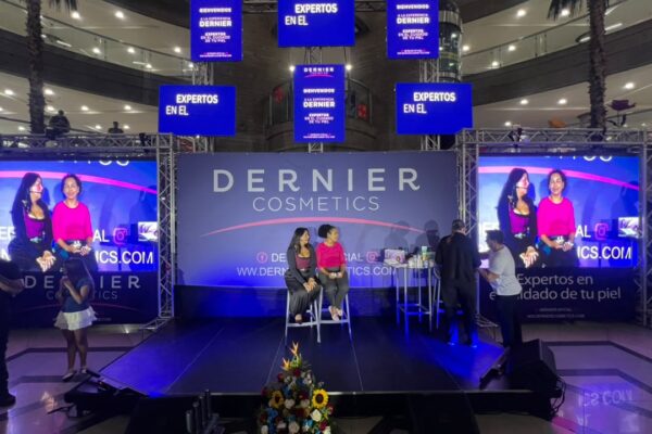 Dernier Cosmetics llena centros comerciales con aulas magistrales sobre salud de la piel