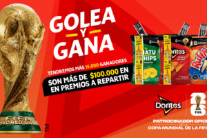 Doritos® enciende la fiebre mundialista con «Golea y Gana