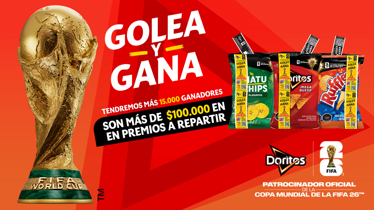 Doritos® enciende la fiebre mundialista con «Golea y Gana