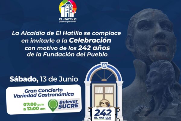 El Hatillo celebra 242 años consolidándose como modelo en Venezuela