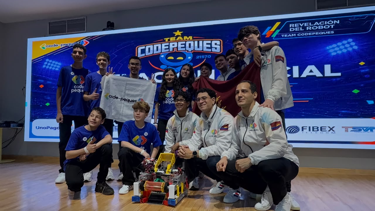 Codepeques presentó su robot Solaris rumbo a la Copa KA’I 2026