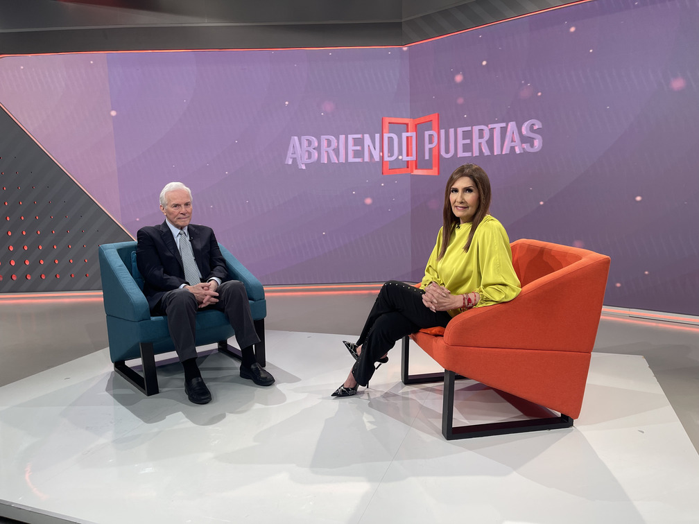 JOSÉ MANUEL PUENTE Y PEDRO PALMA ESTUVIERON EN ABRIENDO PUERTAS