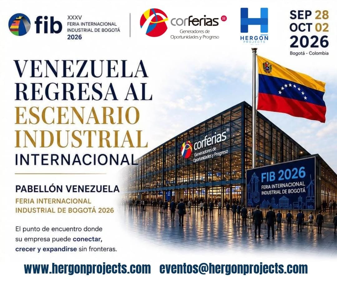 Venezuela como País Invitado en la FIB 2026: Una vitrina de 1.400 $m^2$ para la inversión y el comercio regional