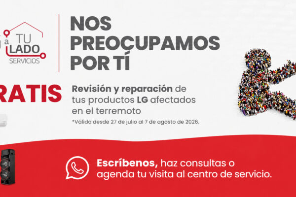 LG ESTÁ CONTIGO: UNA JORNADA ESPECIAL DE LA ‘GIRA DE SERVICIO’ PARA ACOMPAÑAR A LAS FAMILIAS DE LA GRAN CARACAS