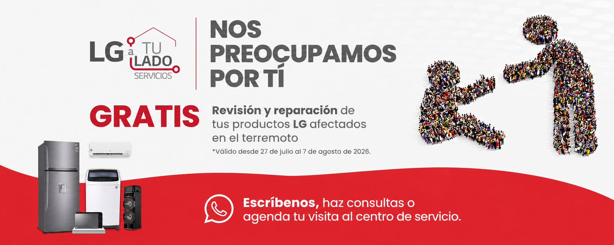 LG ESTÁ CONTIGO: UNA JORNADA ESPECIAL DE LA ‘GIRA DE SERVICIO’ PARA ACOMPAÑAR A LAS FAMILIAS DE LA GRAN CARACAS