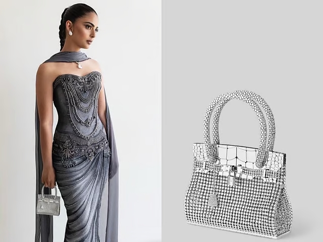 El bolso Hermès Birkin de 2 millones de dólares con incrustaciones de diamantes acaparó todas las miradas durante la asistencia de Isha Ambani a la Semana de la Alta Costura de París