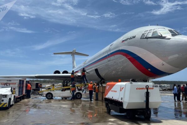 Rusia envió ayuda humanitaria a Venezuela este fin de semana