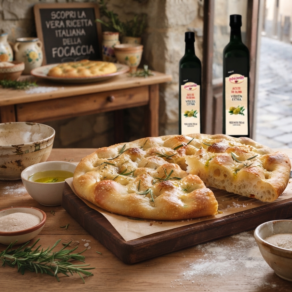 Descubre la verdadera receta italiana de la focaccia