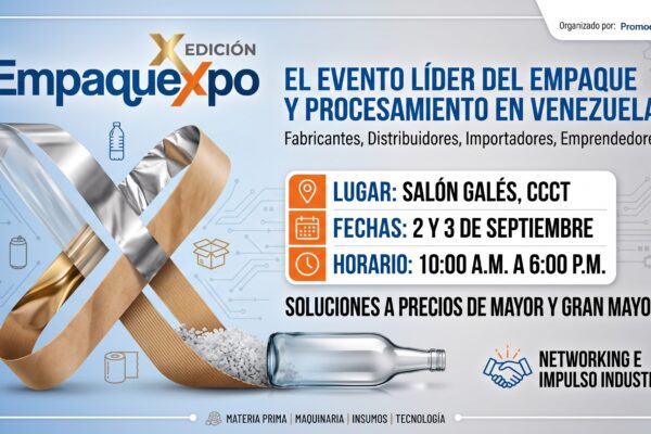 Empaquexpo celebra su décima edición en Caracas como el punto de encuentro clave para la industria del empaque
