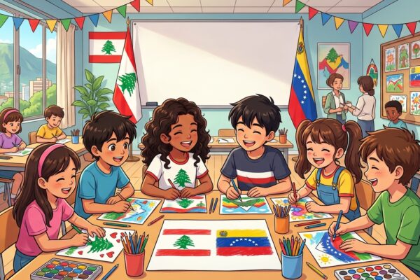 La Embajada del Líbano en Caracas organiza un concurso de dibujo para niños titulado “Unidos por el arte, conectados por el corazón“