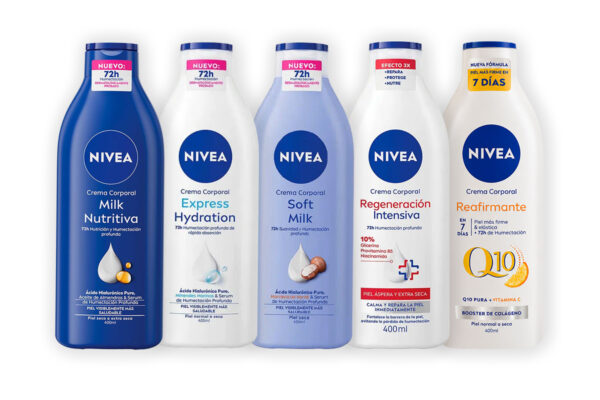 NIVEA renueva su línea de cremas corporales con fórmulas mejoradas, nueva imagen y empaques más sostenibles