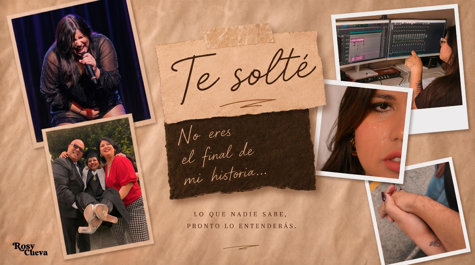 Rosy Cueva le canta a la liberación y al amor propio en su nuevo tema “Te Solté
